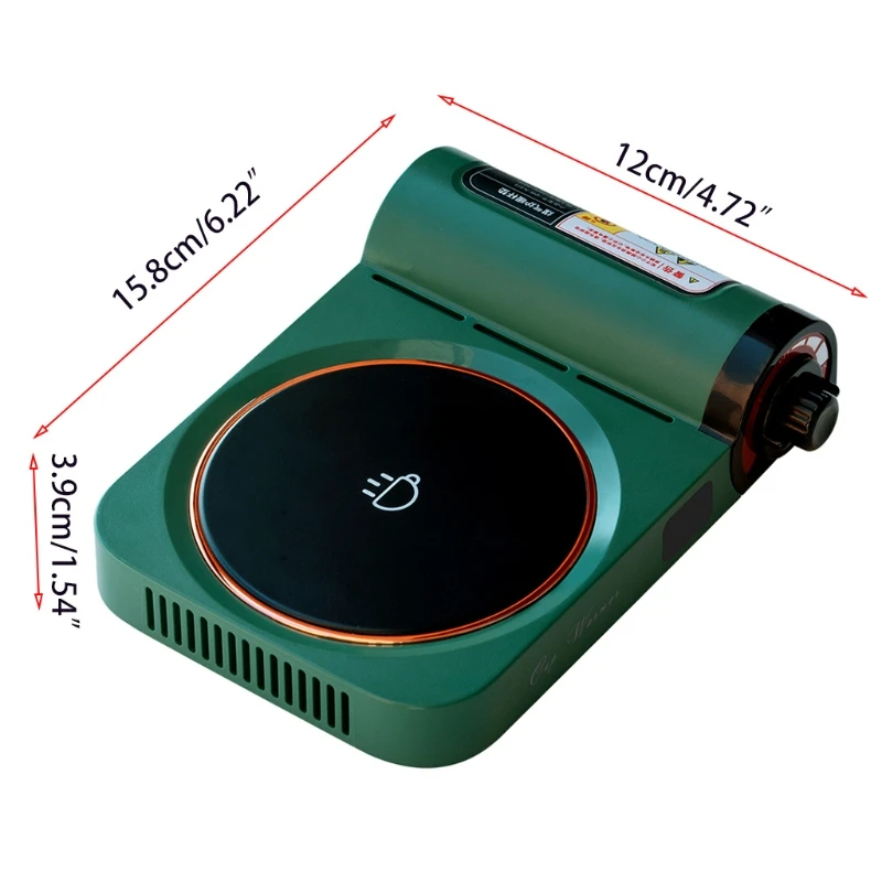 USB Tea Coffee Cup Mug Warmer for Home Office 3 Gear Temperatures Adjustable