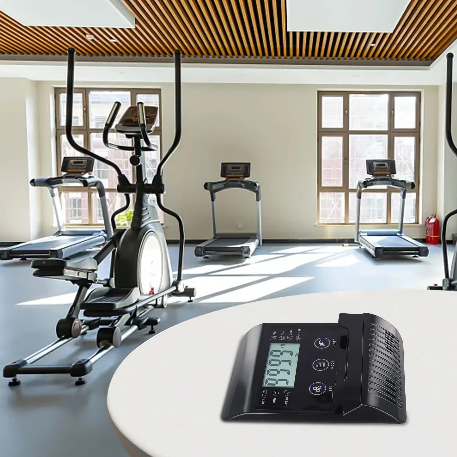 For Indoor Cycling Heart Rate Detection Electronic Meter 157*216*45mm 157*216*45mm Installation Instructions Available