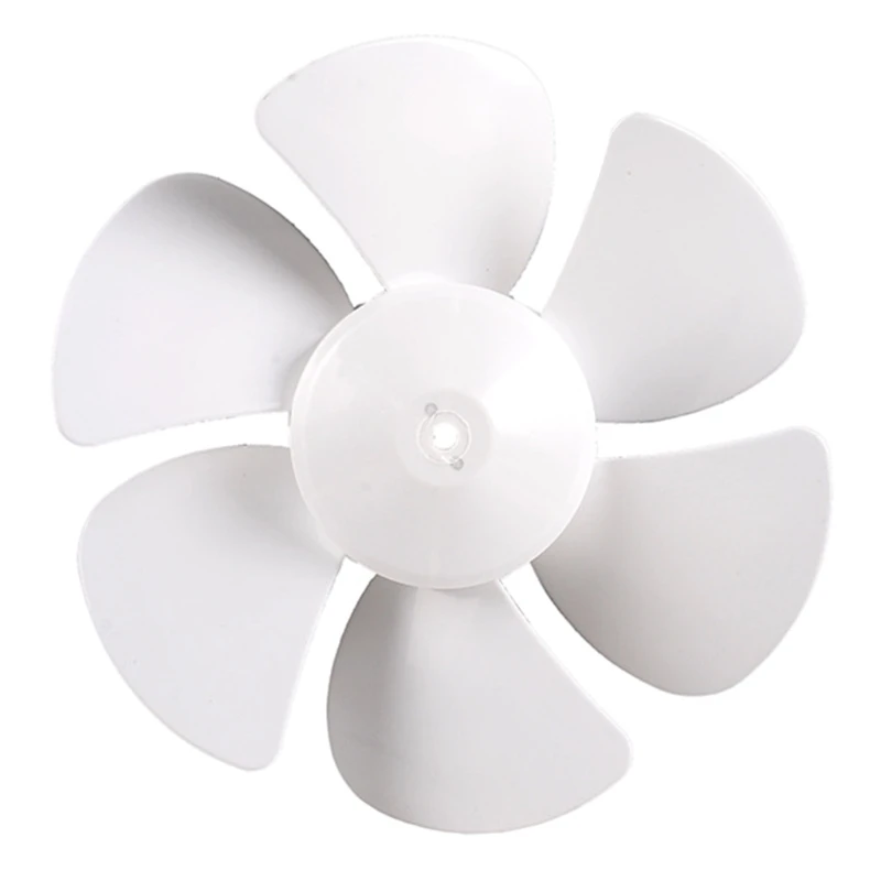 Plastic Fan Blade RV Vent Fan Blade 6" 8" 10" 12" Replacement Fan Blade Round Bore For Bathroom Roof Vent Range Hood