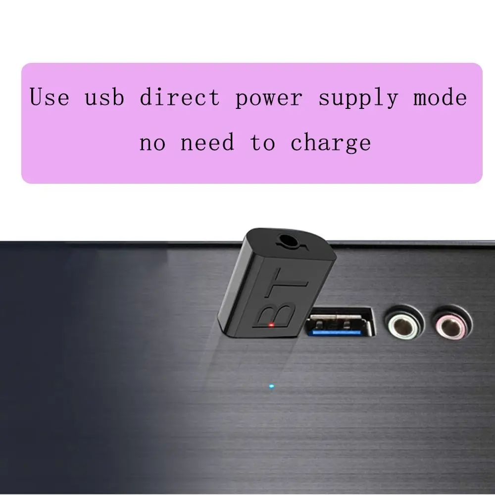 Hot For Car Radio 3.5mm Jack AUX Stereo Audio Receiver Adapter Music Receiver Auto Bluetooth Bluetooth 5.0 Receiver Adapter