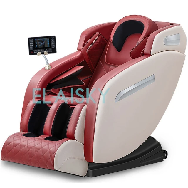 Full Body Massage Chair with Heated Waist, Bluetooth, U-Shaped Neck Pillow, Zero Gravity, Vibration, Airbags &Stretching Feature