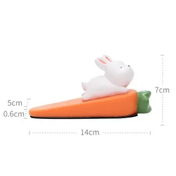 Charming Animal Door Stopper - Non - Slip Safety Guard (Rabbit)