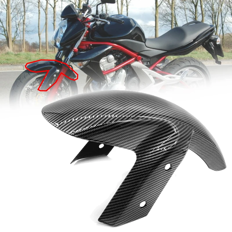 For Kawasaki NINJA650 Ninja650R ER6N ER6F 2006 2007 2008 Motorcycle Carbon Fiber Front Fender Fender Tire Splash ER-6N