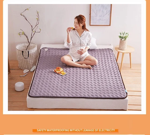Electronic Sheet Heated Throw for Beds Electric Heating Pad Hot Cover  Heater Rechargeable Aesthetic Thermal Blanket Body Double - AliExpress