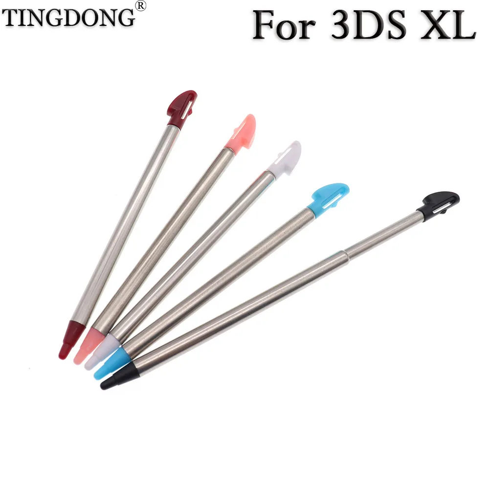 1pcs Colors Metal Retractable Stylus Touch Pen For Nintendo 3DS XL N3DS LL US