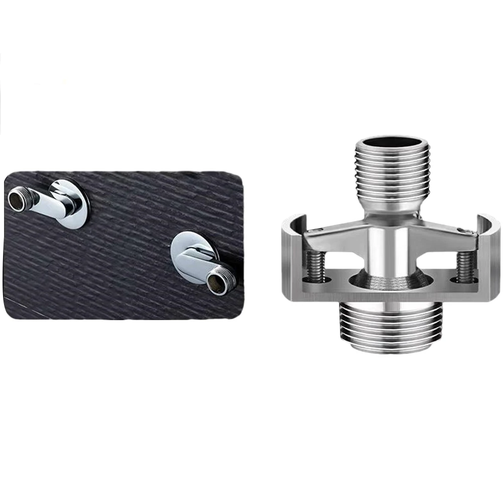 40Degree Adjustable Faucet Angled Curved Foot Eccentric Screw Corner Tap Adapter Shower Conversion Foot Corrector Accessories faucet adapter