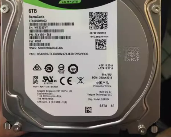For ST6000DM003 6TB 3 5 SATA Barracuda 5400RPM 256M 6Gb s Hard Drive
