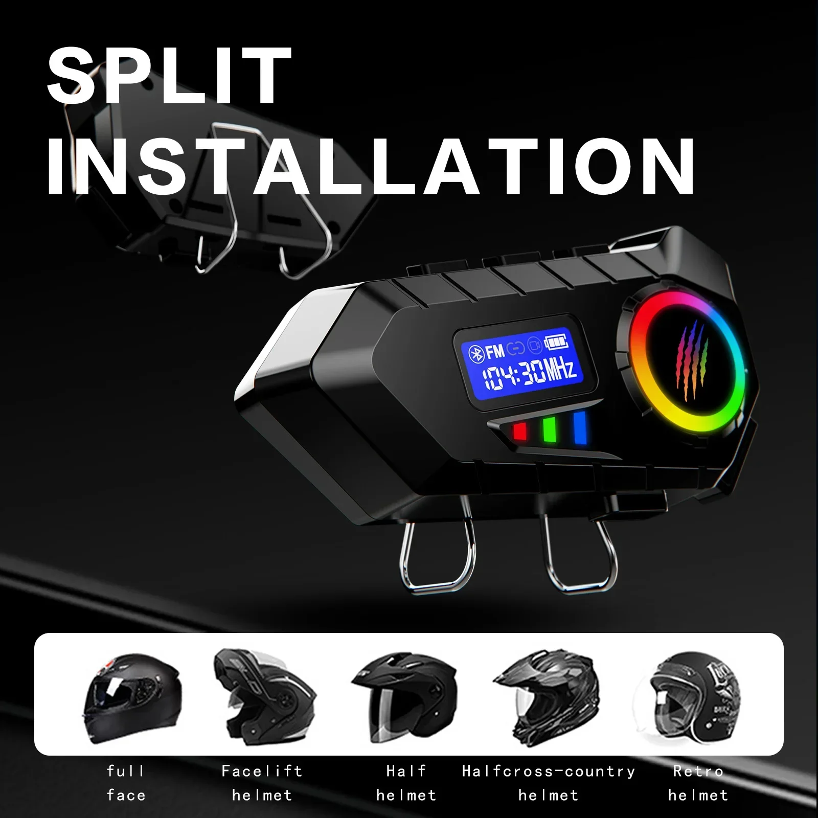 Y30 Helmet Bluetooth Wireless Waterproof