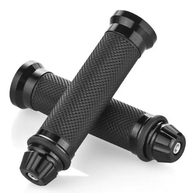 1Pairs Anti-Slip Motorcycle Grips Hand Handlebar Bar Grips Bicycle Rubber Mountain Cycle Handle Handlebar Bar Grips