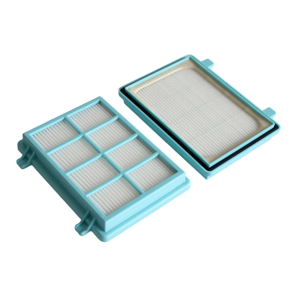 Vhbw Set Di Filtri Compatibile Con Philips PowerPro Active Fc9521 Fc9522 Aspirapolvere 12x Filtro 64019642