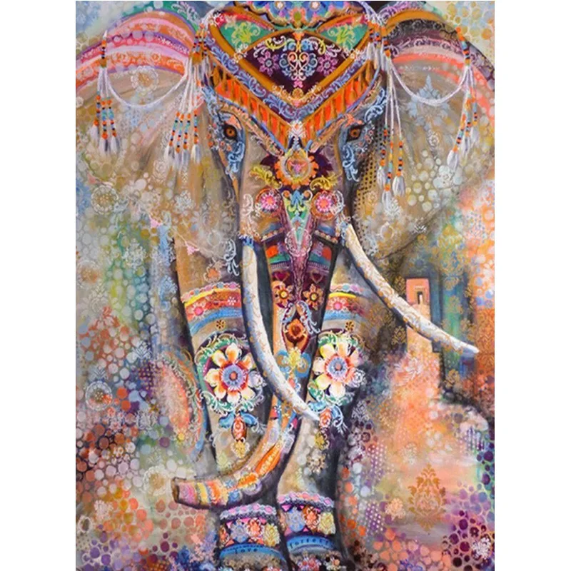 DIY Diamond Painting Elephant Cross Stitch Kit 5D Diamond Embroidery Butterfly Landscape Tree Diamond Mosaic Home Decor Art Gift 