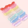 50 Pcs/Lot Cleaning Nail Brush Tools Colorful Plastic Dust Cleaner Brushes Nail Art Manicure Pedicure Powder Soft Remover 4