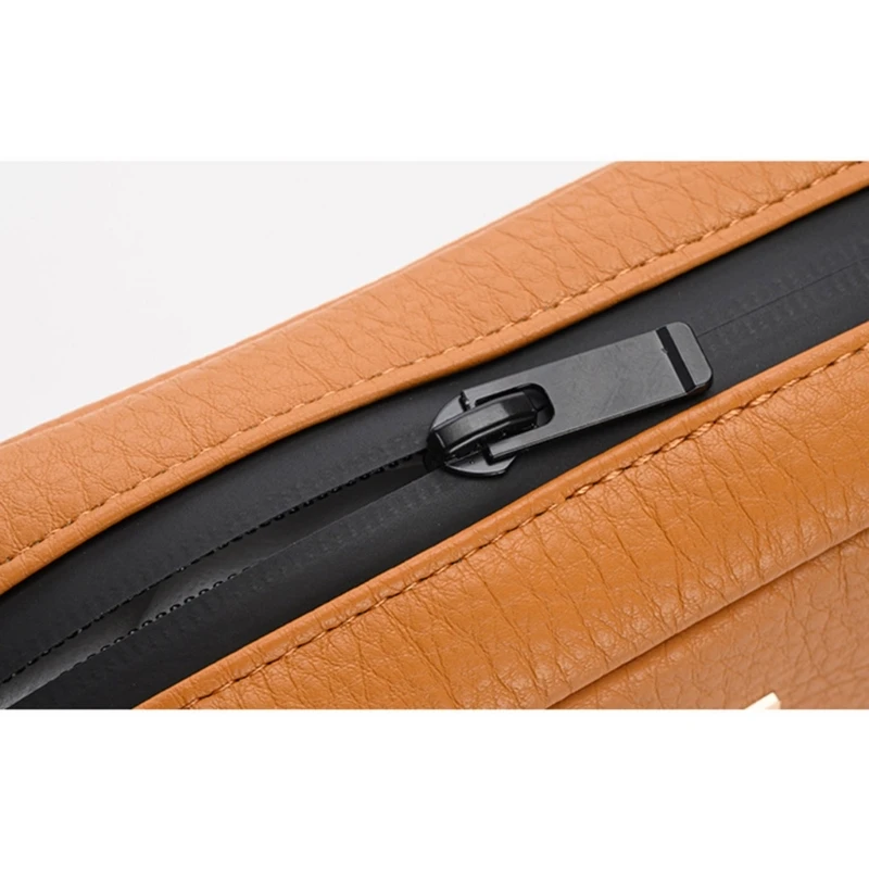 Upgraded PU Bag Women Crossbody Bag Lightweight Chest Bag for Work & Shopping E74B