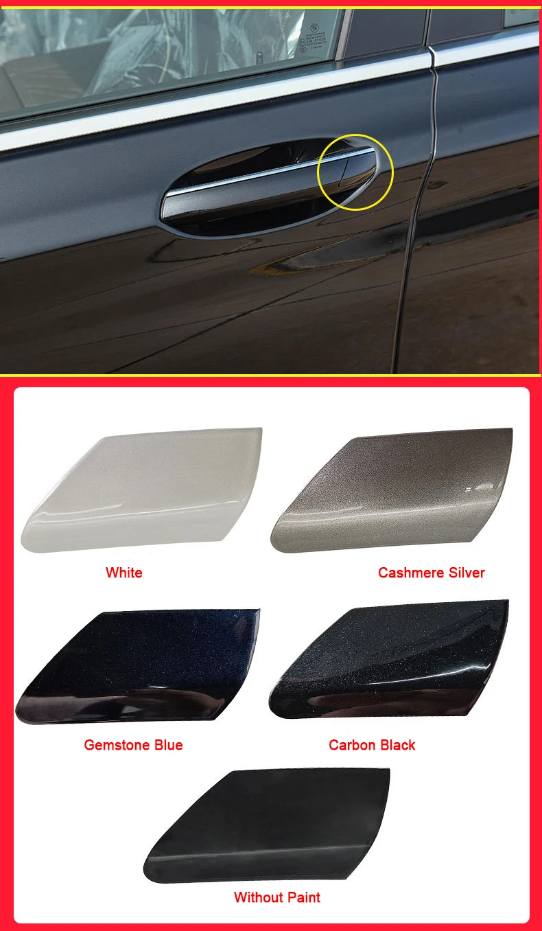 Front Driver Side Door Handle Key Hole Cap For BMW 7-Series G11