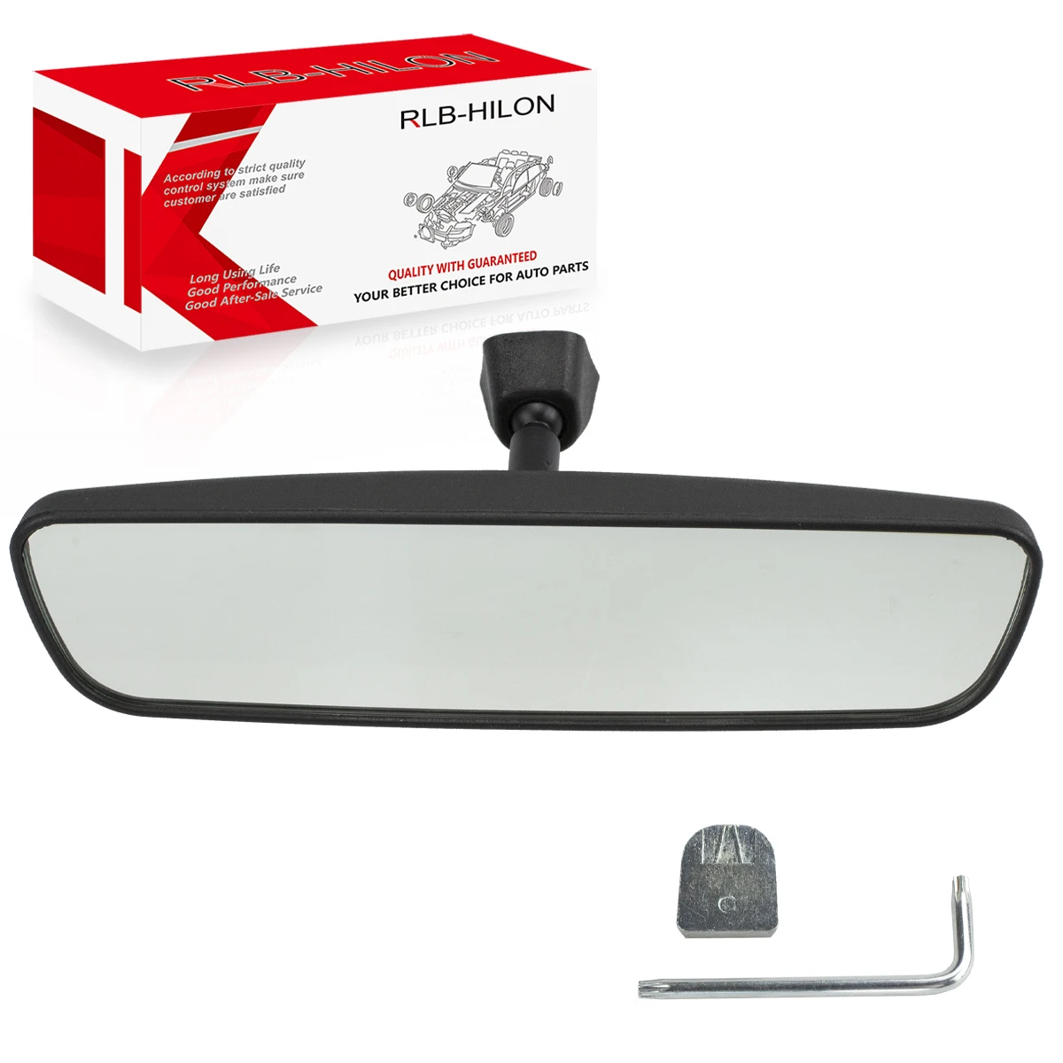 Rétroviseur Intérieur Grand Angle Universel – Compatible Toyota Prius 2004-2015 & Nombreux Modèles, OE 87810-52041
