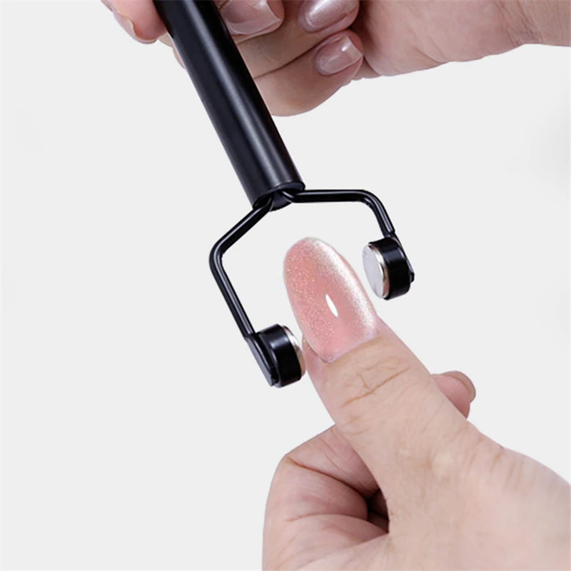 2-in-1double-end MultifunctionalUV/LED Magnetic Cat's Eye Gel Large Strong Magnetic For Nail Polish Line Effect Nail Art Tools