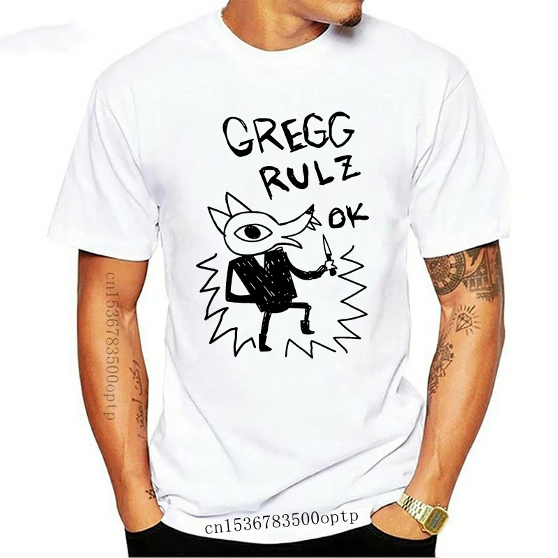 

Новая футболка «ночь в дереве» Gregg Rulz Ok, Высококачественная хлопковая футболка унисекс, мужская и женская футболка
