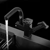 Kitchen Sink Black Nano-Sink Single-Slot Household Hand-Washing Basin Kitchen Large 304 Stainless Steel Sink Sink Bowl 6