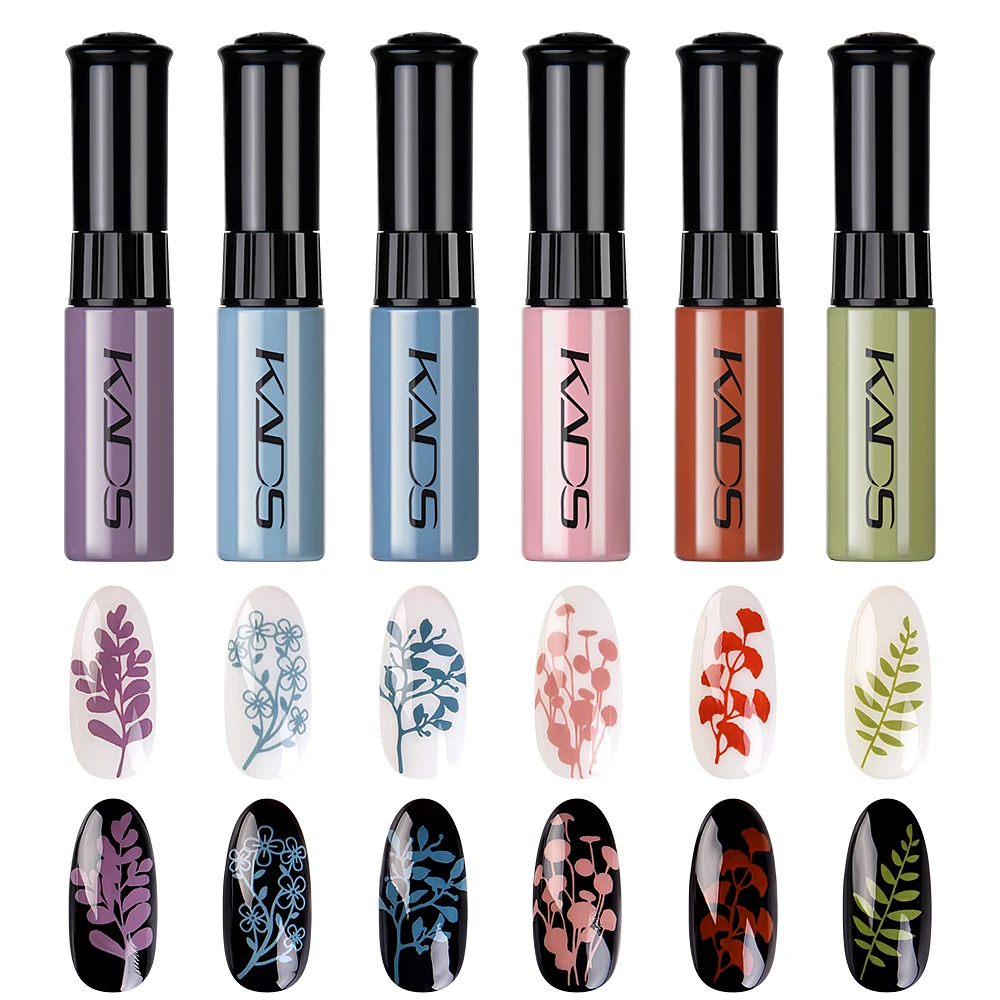 Nail Art Tools 7ml Colorful Stamping Polish For Manicure