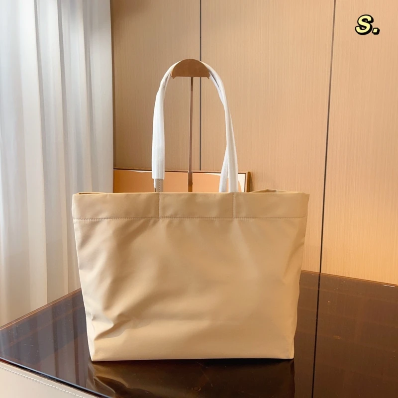 

Luxury Designer Tote Bags Large Shopper Bag Nylon Women Solid Color Simple Shoulder Women Bolsos Bags For Woman Bolsa Feminina