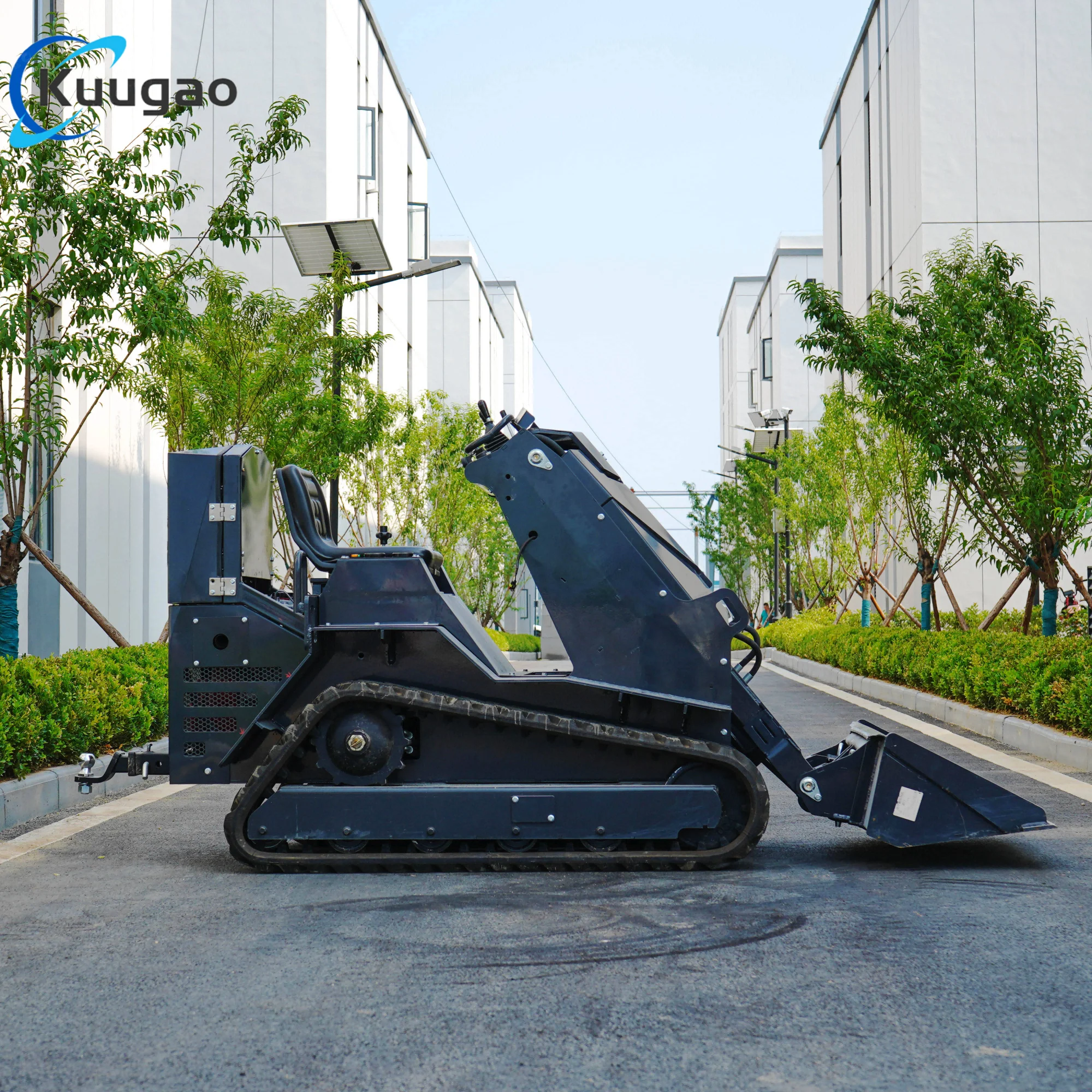 Kompaktlader Mini-Radlader Kostenloser Versand Tragbarer multifunktionaler Frontlader Dieselmotor Kompaktlader Kleiner Lader