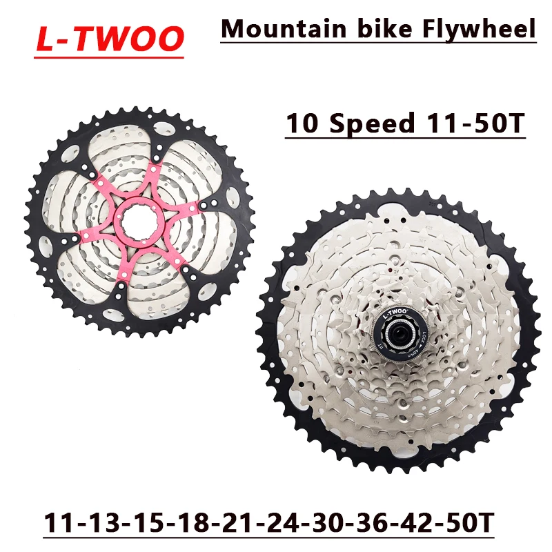 LTWOO Freewheel 9S 10S 11S 12 Speed MTB Bike Road Bicycle K7 Cassette Sprocket 40T 42T 46T 50T 52T for M5100 M6100 M7100 HG Hub bicycle cassette bicycle sprocket gear bicycle parts bike sprocket bike freewheel