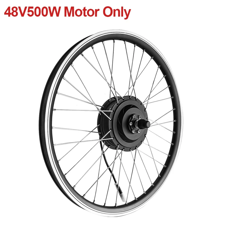電動自転車フロントリアホイールハブモーター 36V 48V 350W 500W