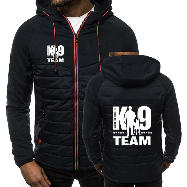 TRAINER K9 Team K9 Unit Malinois 2023 New Men Hoodies Spring Autumn Jacket  Casual Sweatshirt Long Sleeve Zipper keep warm coat - AliExpress