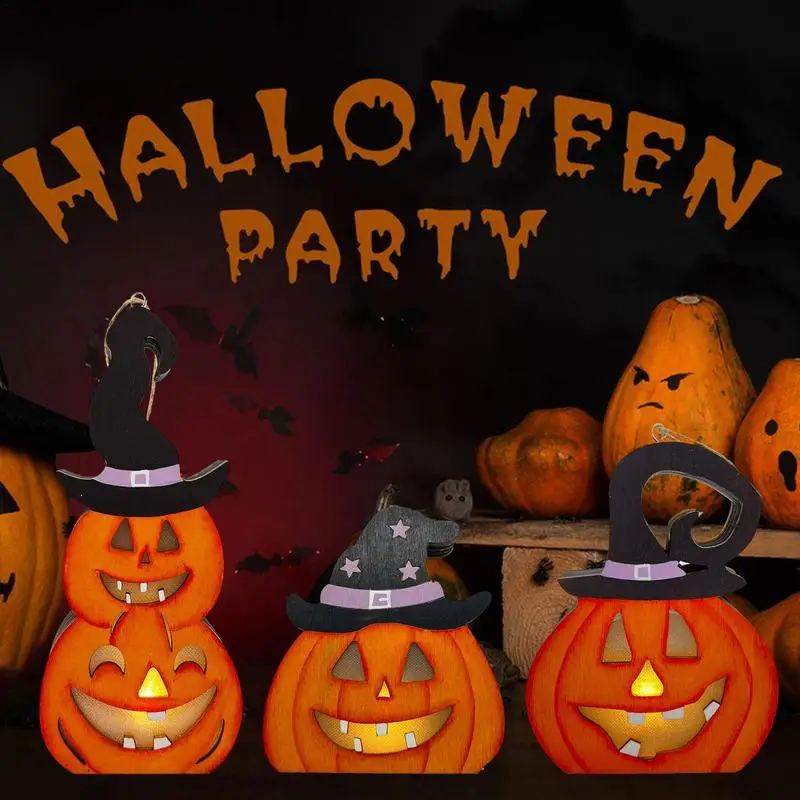 

Light Up Pumpkin Ornaments Halloween With LED Lights LED Battery Powered Inflatable Party Garden Lawn Yard Blow Up Decoration