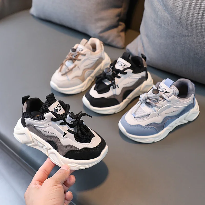 Kids Breathable Mesh Casual Sneakers for Boys Girls