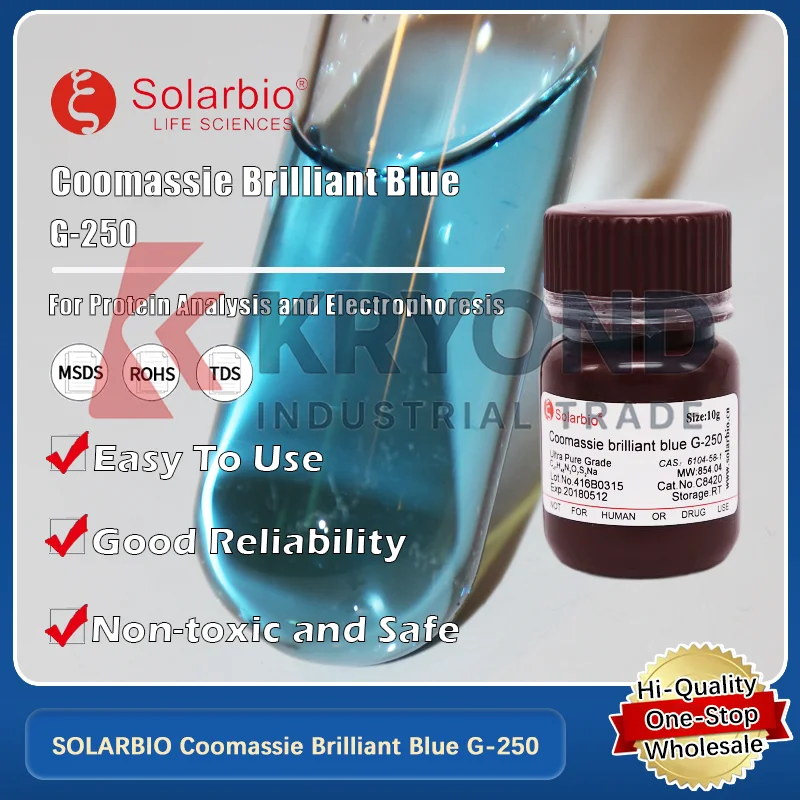 SOLARBIO Coomassie Brilliant Blue G 250 For Protein Staining And 