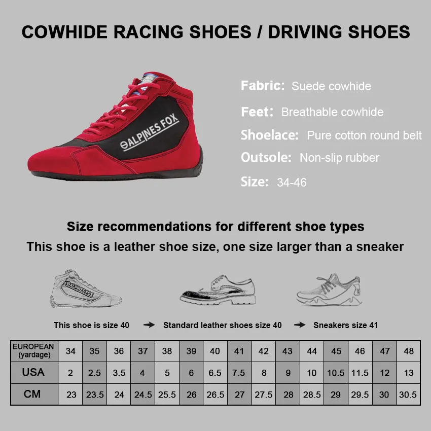 Formula 1 World Championship Fans Shoes Suede Cowhide Leather Waterproof Windproof Boots Moto Car Driving Karting Shoes