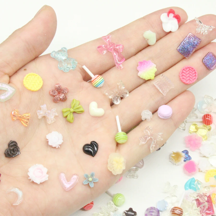 mixed flower 100pcs