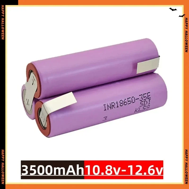 18650 Battery Pack 2S1P-6S2P 18650 35E 3500mAh 7000mAh 7.4V 12.6V 14.8V 18V 25.2V 29.6V for Screwdriver Batteries Weld