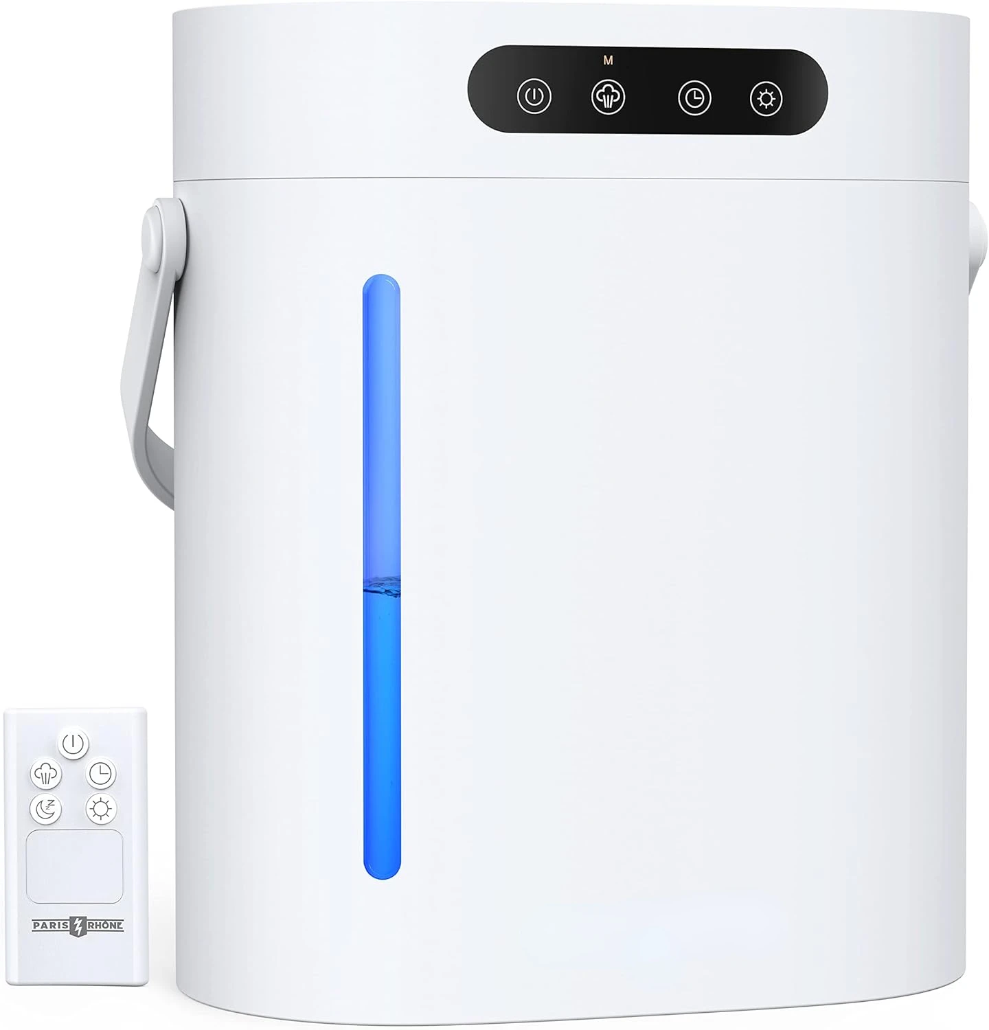 

for Bedroom Large Room, PARIS RHÔNE 6L Cool Mist Top Fill Humidifier & Essential Oil Diffuser, 60Hours, Sleep Mode, Remote Dif