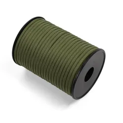 Premium 9 - Core Outdoor Paracord Rope - 4mm Survival & Utility Cord - 30M (Military Green)