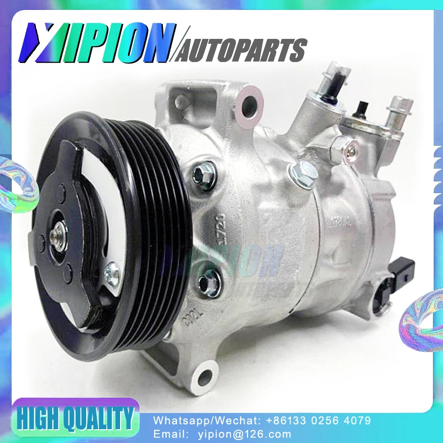 Compressore Ac Per Volkswagen Passat Cc 2.0L 2009/90-16 Eos 2007/90-16 Muslimexmuslimexmuslimexmuslimb 1 K0820803