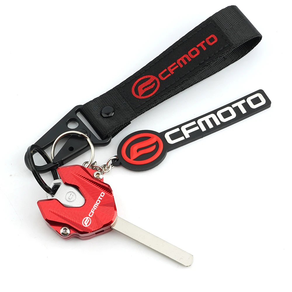 Motorcycle Keychain For CFMOTO CF NK 250 650NK 400NK 300NK 400GT 650MT MT800 250sr ​CLX700 450SS Keyring & Key Case Cover Shel