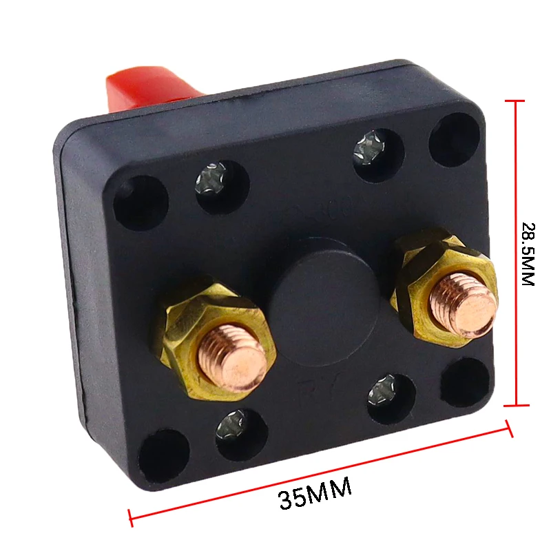 Isolatore Batteria 100A 12V-32V GEBIldet - Interruttore Master On/Off Per Auto, Barche, Camper, Impermeabile - Foto 4