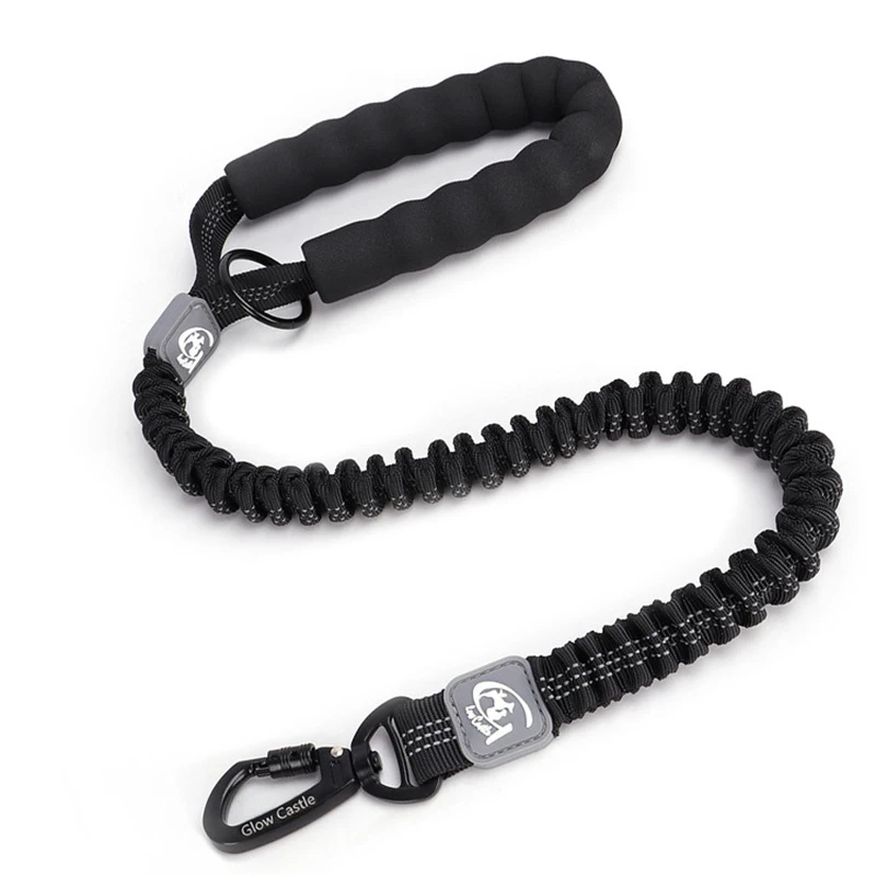 Retractable Reflective Pet Leash with Comfort Grip & Durable Buckle for Dog Walking and Training