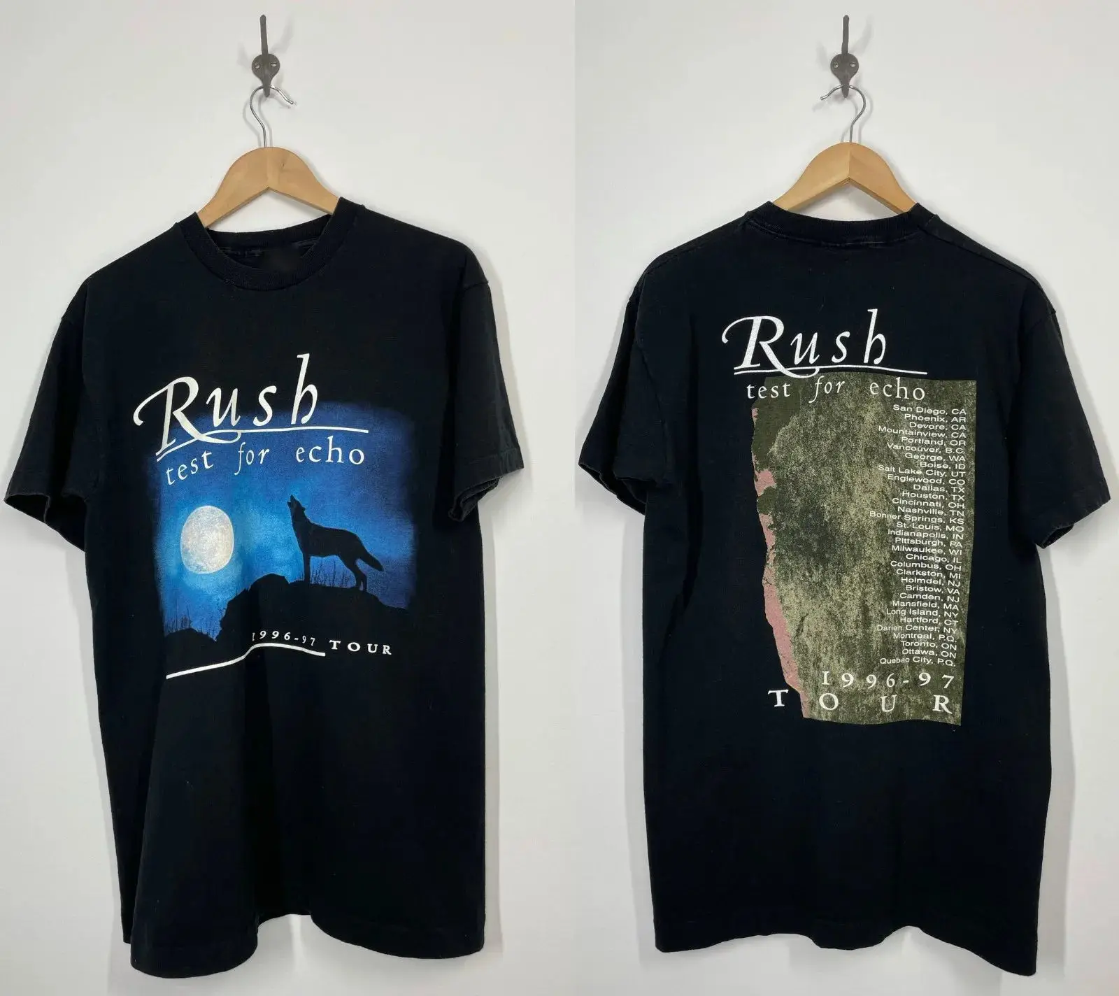 Rush Band Concert T-shirt Retro Rock Music Unisplendour Casual and ...