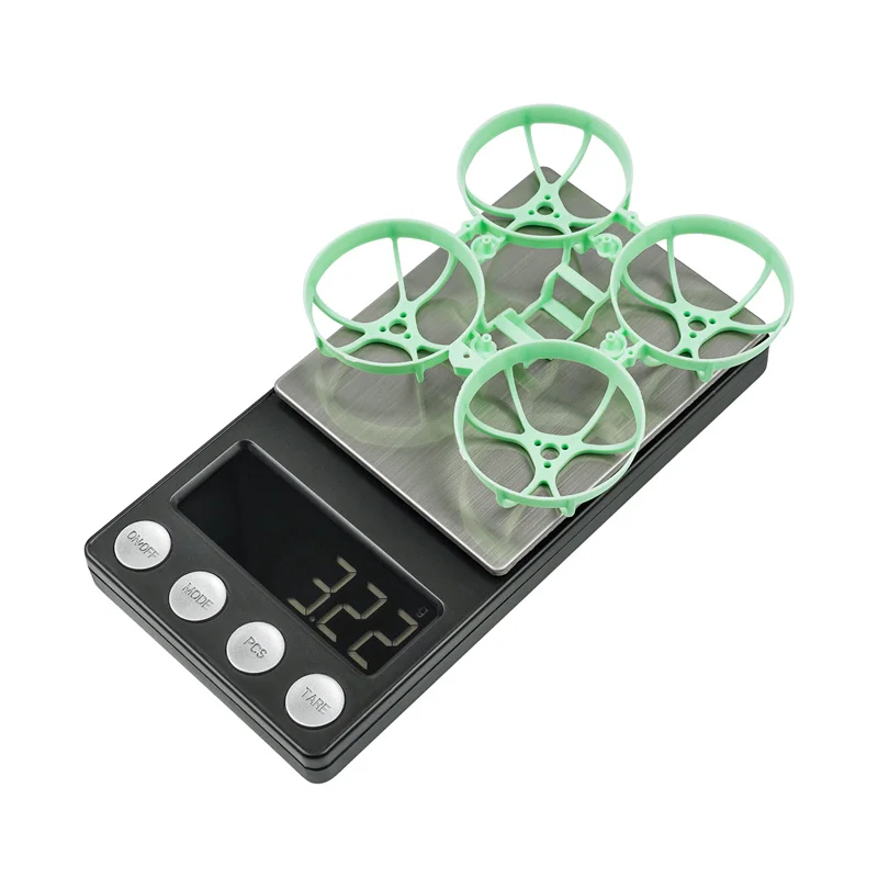 Détail du cadre drone FPV Meteor65 Pro 66mm avec les supports moteur brushless visibles