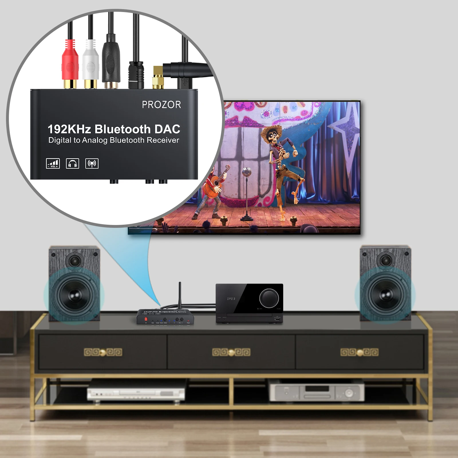  ȣȯ V5.0 DAC    Ƴα RCA 3.5mm ׷   ,   V5.0