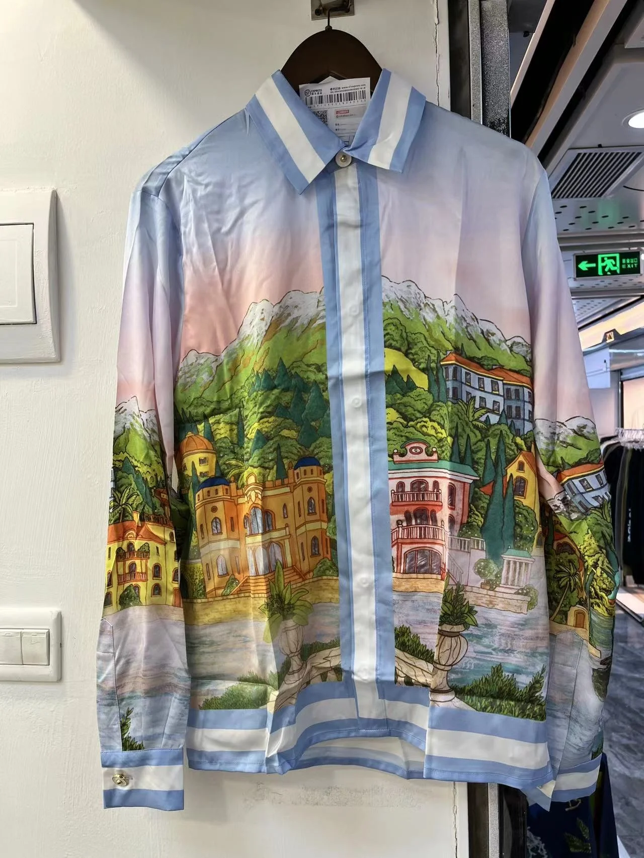 

Fashion zc795 Men's Shirts 2022 Runway Luxury European Design party style Men's Clothing