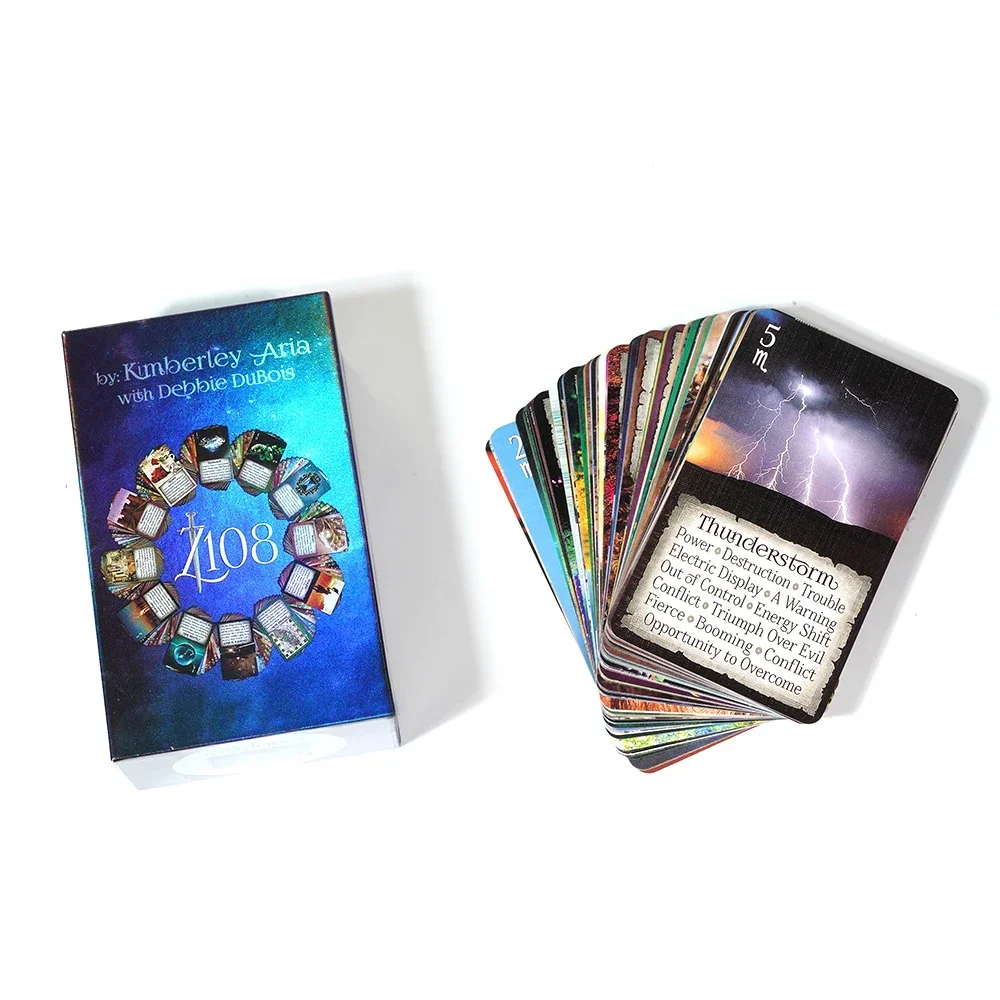 The iN2IT Zodiac 108 Oracle Deck w/Keywords 132 Oracle Cards Object Based Astrology Numerology Tarot Deck Ready Any Situation tarot cards,angel oracle cards