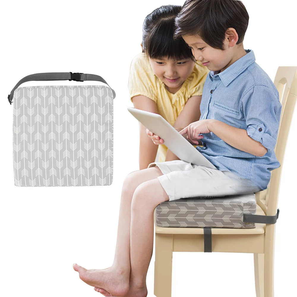 Children Kids Increased Booster Seat Cushion Pad Pillow Baby Dining High Chair Seat Cushions Adjustable Removable Baby Safety 2
