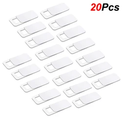 Privacy Protector Webcam Cover with Shutter Slider for Laptops and Mobile Devices (20pcs - White)