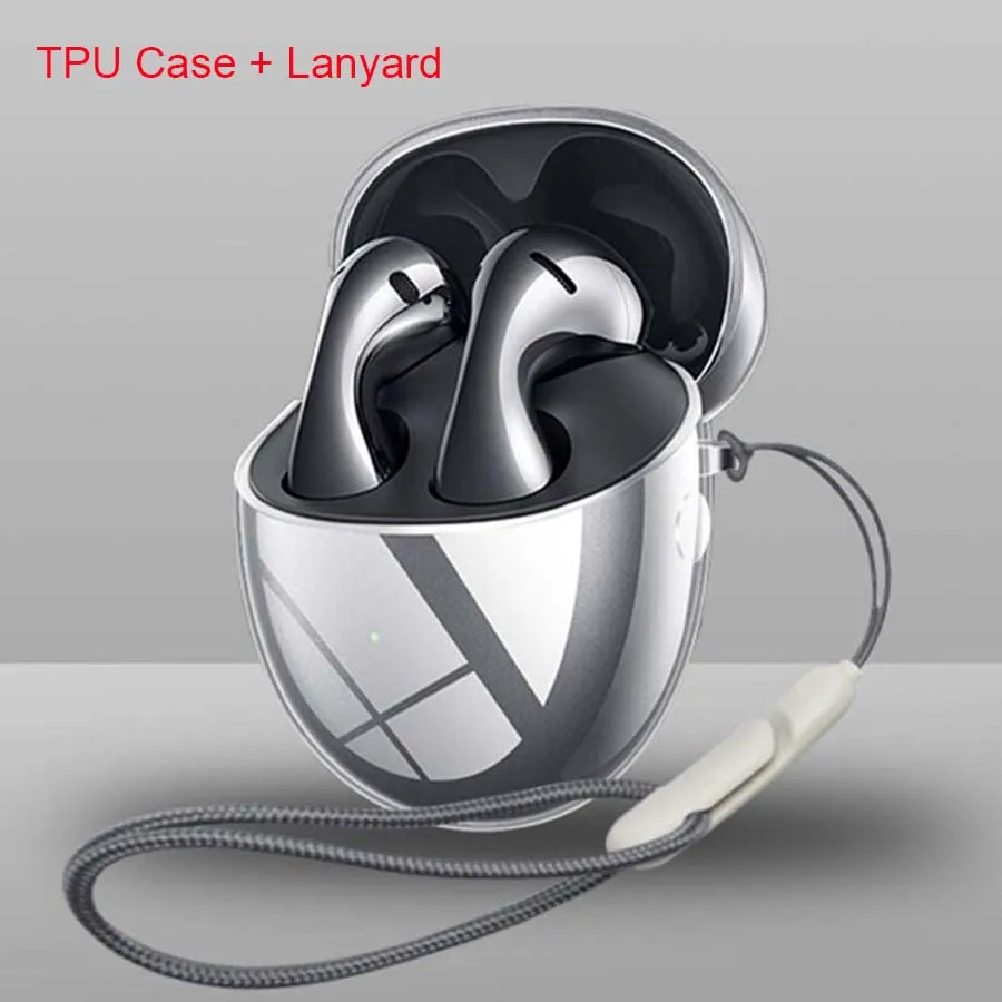 Transparent Protective TPU Case for Wireless Earbuds