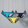 0850 hollow waistless thong super low rise protruding T pants Valentine's Day gift BS3209 men's underwear cotton material 1