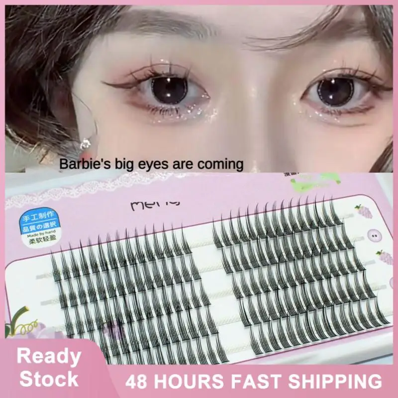 

Завитые ресницы, гипоаллергенные веерообразные ресницы, материал из натурального волокна для наращивания ресниц, натуральные ресницы не повредят глаза